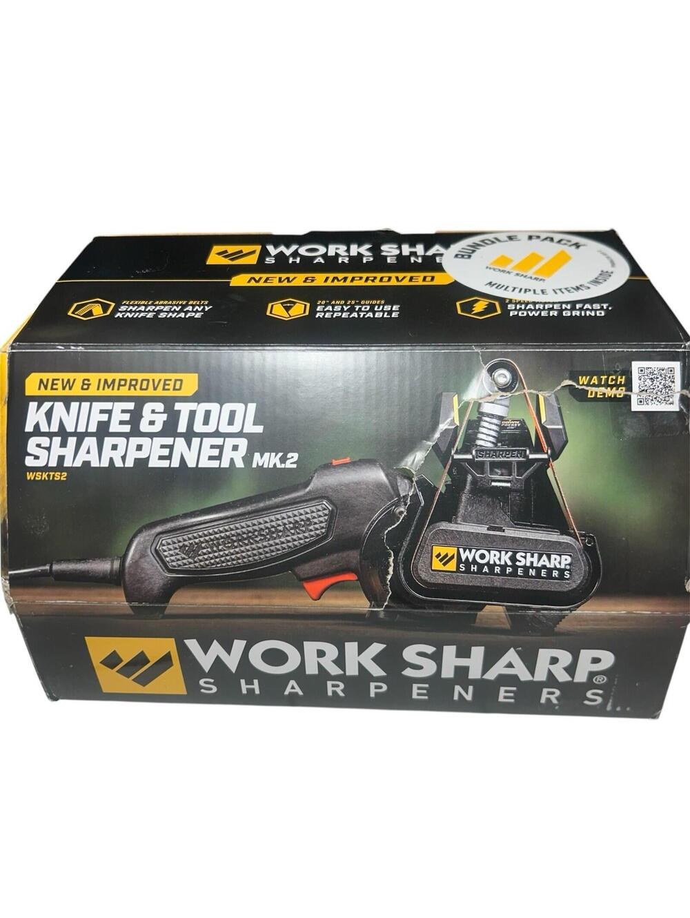 Work Sharp WSKTS2 Mk.2 Electric Knife and Tool Sharpener - New / Open Box
